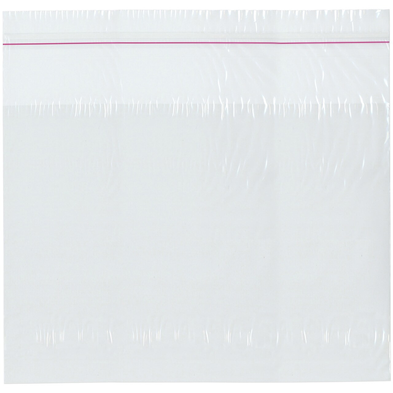Plymor Polypropylene Resealable 1.25 Mil Clear 6" Sub Sandwich or Food Wraps Bag